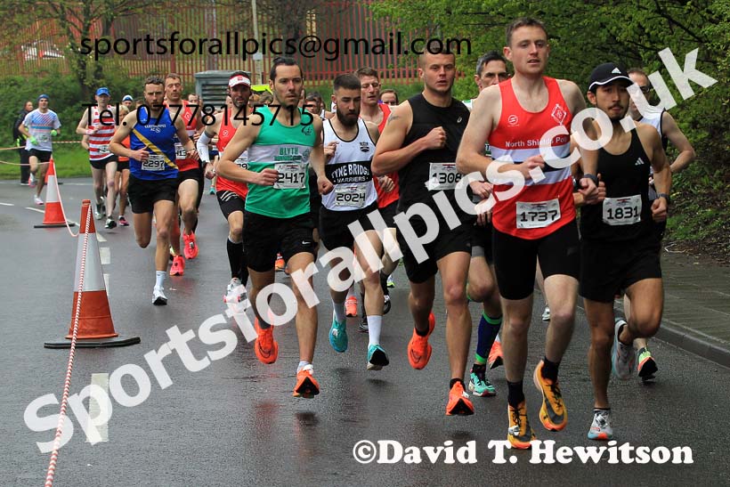 2023 Gateshead 10k and Half Marathon. Photo: David T. Hewitson/Sports for All Pics